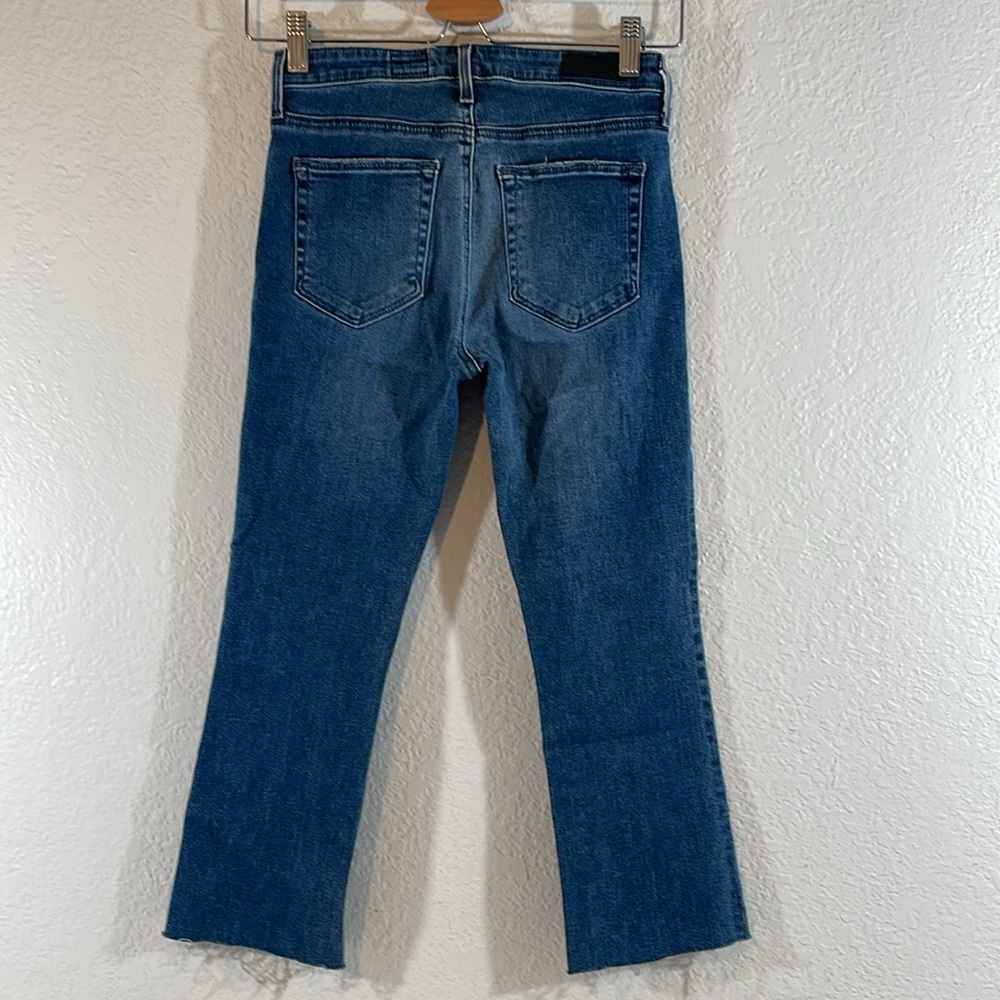 AG Adriano Goldschmied The Jodi Crop High Rise Denim  Jeans Size 24R - Picture 4 of 9